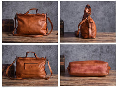 Best Leather Satchels For Men brown Leather Mens Satchel