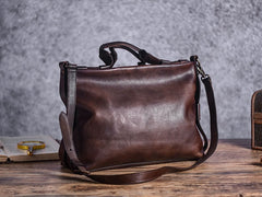 Best Leather Satchels For Men brown Leather Mens Satchel