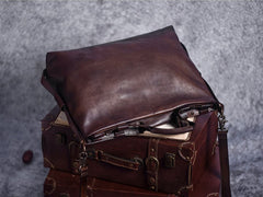 Best Leather Satchels For Men brown Leather Mens Satchel