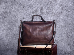 Best Leather Satchels For Men brown Leather Mens Satchel