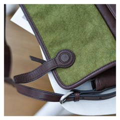 Minimalist Leather Hobo Bag Brown Genuine Leather Shoulder Bag Women