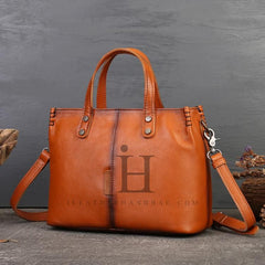 brown Leather Handbags For Women Real Leather Handbags For Ladies 