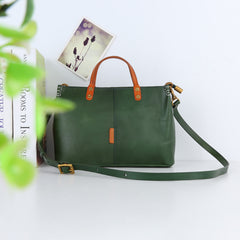 green Leather Handbags For Women Real Leather Handbags For Ladies 