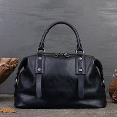 Retro Leather Boston Bag Women's Best Satchel Handbags 