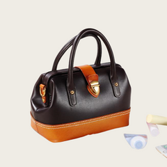 Small Dr Style Handbags Genuine Leather Doctor Style Handbag For Women 