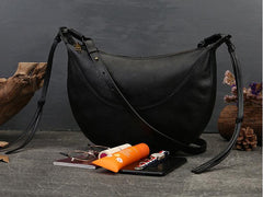 Small Hobo Bag Leather Hobo Crossbody Women's Leather Hobo Bags 