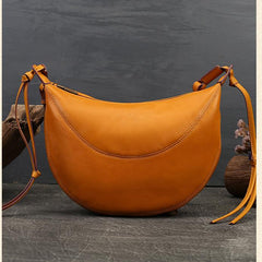 Small Hobo Bag Leather Hobo Crossbody Women's Leather Hobo Bags 