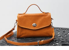 Small Leather Satchel Cross Body Satchel Women's Satchel Purse 