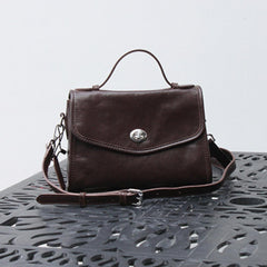 Small Leather Satchel Cross Body Satchel Women's Satchel Purse 