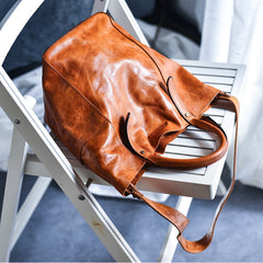 Women's Small Leather Tote Small brown Leather Crossbody Purse 