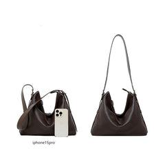 Genuine Leather Hobo Bags For Women Slouchy Leather Hobo Cowhide Hobo Purse - iLeatherhandbag