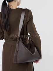 Women's brown Leather Hobo Shoulder Bag Genuine Leather Hobo Purses - iLeatherhandbag