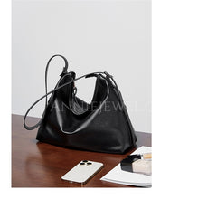 Genuine Leather Hobo Bags For Women Slouchy Leather Hobo Cowhide Hobo Purse - iLeatherhandbag