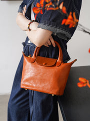 Small Brown Leather Crossbody Purse The Leather Small Tote Bag