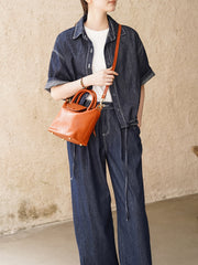 Small Brown Leather Crossbody Purse The Leather Small Tote Bag