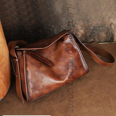 Women's brown Leather Hobo Shoulder Bag Genuine Leather Hobo Purses 