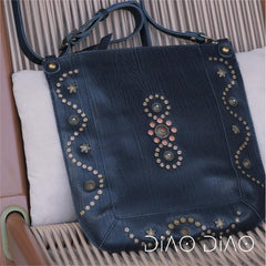 Western Studded Hobo Bag Purse