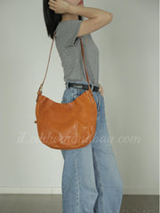 Women's Leather Hobo Bags Genuine Leather Hobo Bags Purses Ladies Leather Hobo Bag 