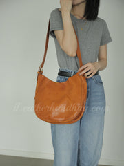 Women's Leather Hobo Bags Genuine Leather Hobo Bags Purses Ladies Leather Hobo Bag 