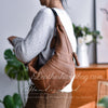 Women's Slouchy Hobo Bag Lambskin Leather Croissant Bag Purse - iLeatherhandbag