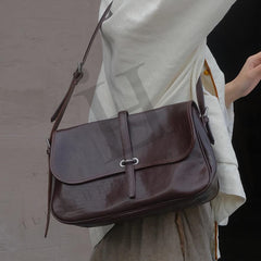 Ladies Leather Satchel Bag Brown Leather Satchel Bag Soft Leather Satchel 