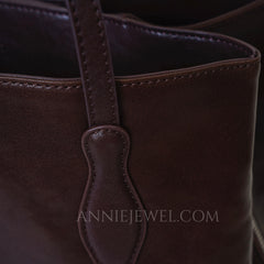 Medium Leather Tote Bag Womens Leather Work Tote Cowhide Tote Bag Womens - iLeatherhandbag