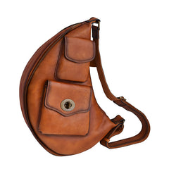 Men's Leather Sling Bag Men Leather Genuine Leather Sling Bag Men 