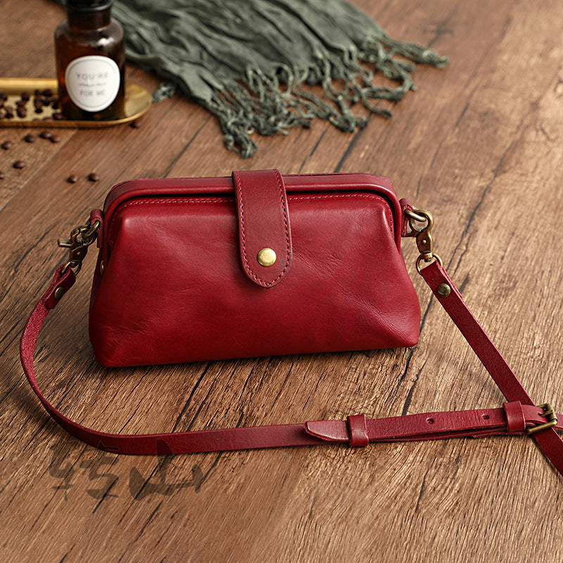 Dicasser Crossbody Phone Bag for Women Leather Ladies Handbags