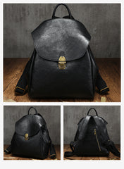 Women's Small Leather Backpack Bags Purses