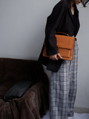 Genuine Leather Satchel Handbags Purses