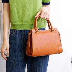 Minimalist Handmade Leather Handbag