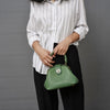 Handmade Womens Green Leather Mini Doctor Handbag Purse Green Shoulder Doctor Bags for Women - iLeatherhandbag