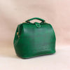 Handmade Womens Green Leather doctor Handbag shoulder doctor bags Purse for women - iLeatherhandbag