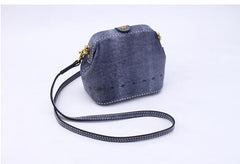 Handmade Womens Green Leather Small doctor Purse shoulder doctor bags for women - iLeatherhandbag