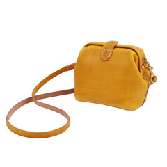 Handmade Womens Green Leather Small doctor Purse shoulder doctor bags for women - iLeatherhandbag