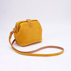 Handmade Womens Green Leather Small doctor Purse shoulder doctor bags for women - iLeatherhandbag