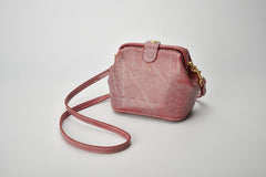 Handmade Womens Green Leather Small doctor Purse shoulder doctor bags for women - iLeatherhandbag