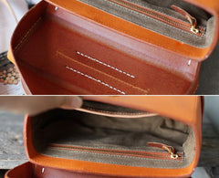 Women's Doctor Bag Wooden Small Doctor Style Handbag