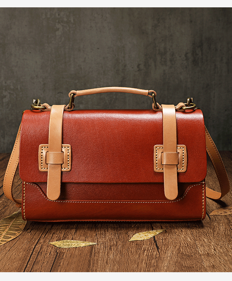 Structured clearance satchel bag