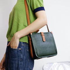 Small Leather Vertical Crossbody Bag 2022