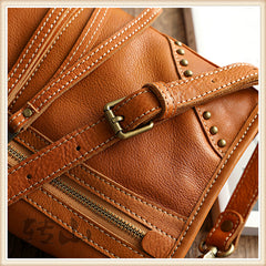 Leather Tassel Square Crossbody Bags Purses