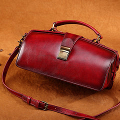 Womes Leather Doctor's Style Handbag Purse