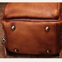Mini Leather Backpacks Bag Womens