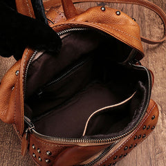Mini Leather Backpacks Bag Womens