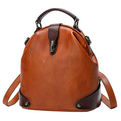 Women's Mini Leather 3IN1 Backpack Bags Purses