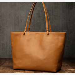 Womens Daily Leather Shopper Tote Bags