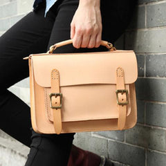 Ladies Leather Satchel Crossbody Bag