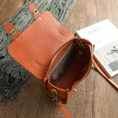 Small Leather Satchel Crossbody Bags For Women