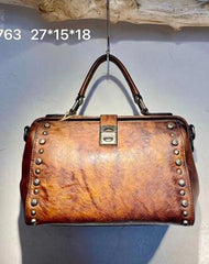 Women's Doctors Gladstone Retro Handbag Purses - iLeatherhandbag